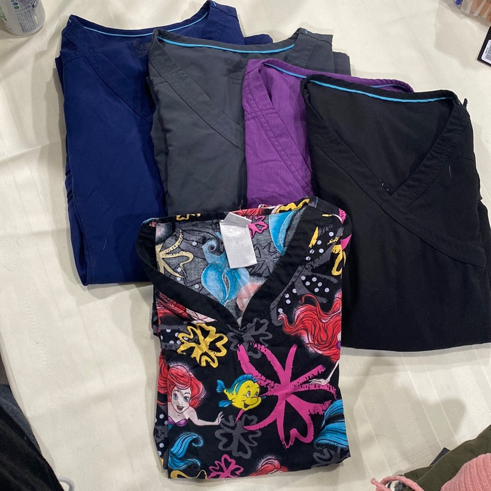 Scrub tops